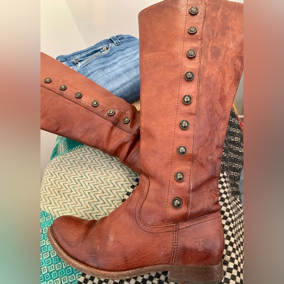 Frye Melissa Military Tall 6B / Bottes Frye Melissa 6B - Picture 5 of 9